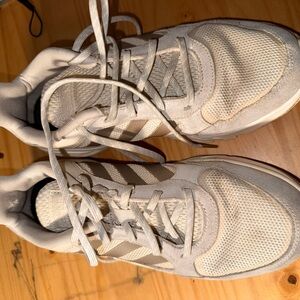 Adidas Off-White Mesh Sneakers